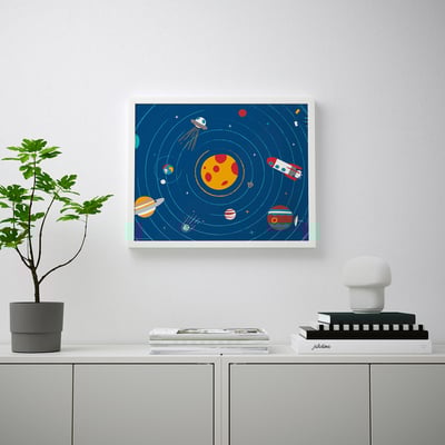 BILD Poster, space, 40x50 cm