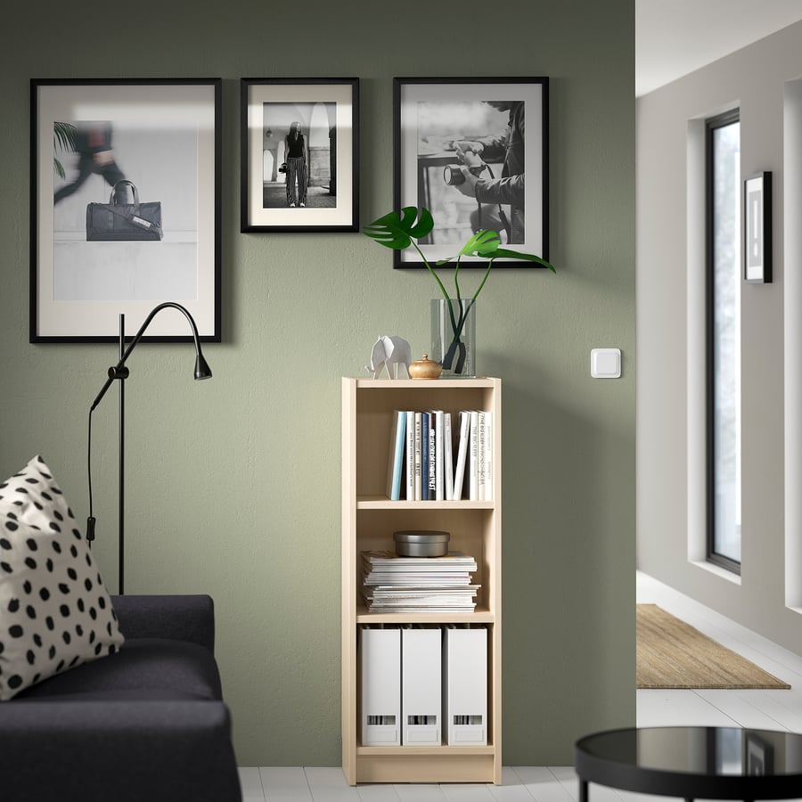 BILLY bookcase, birch effect, 40x28x106 cm IKEA Malaysia