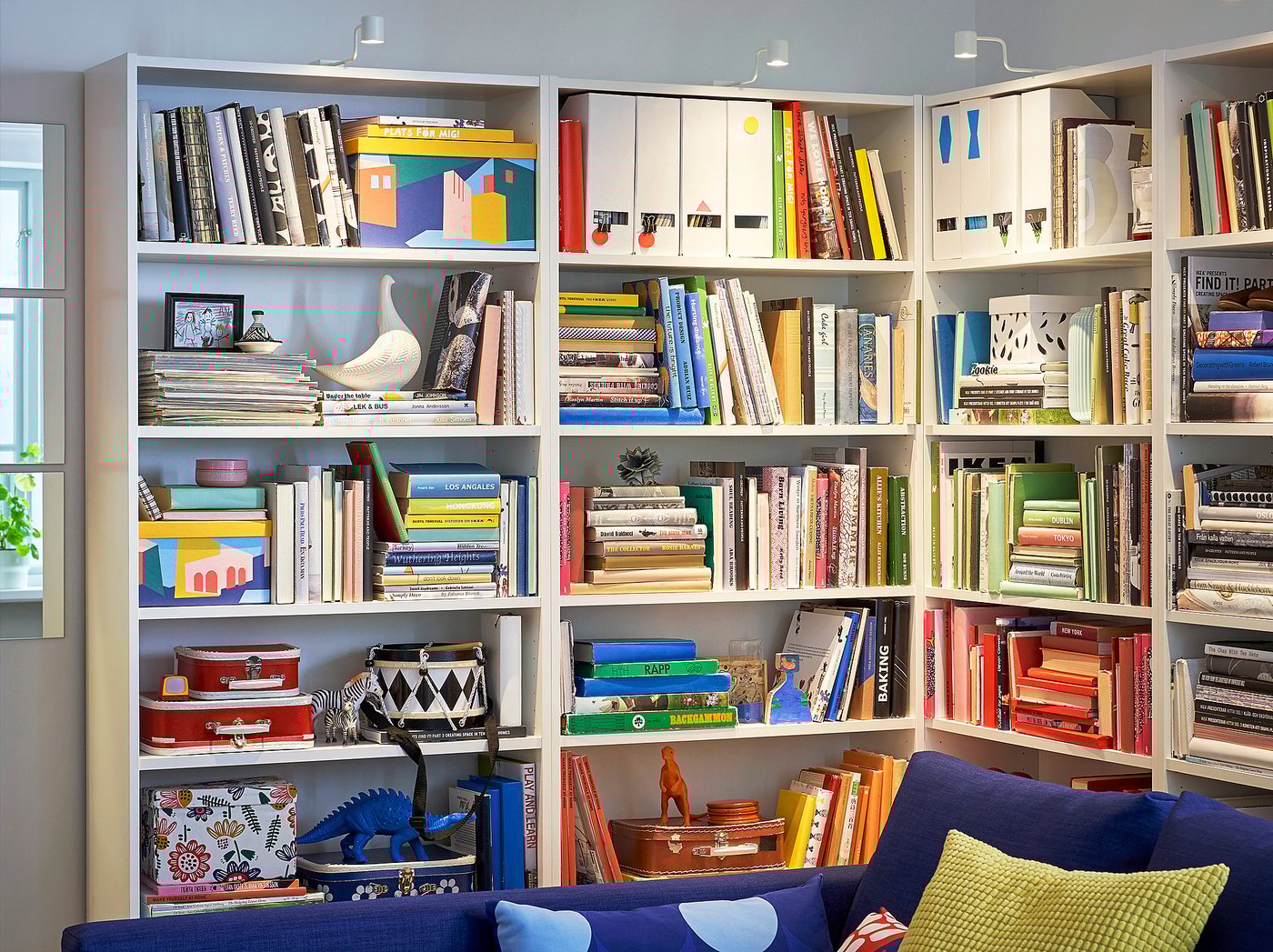 BILLY Bookcase - white 80x28x202 cm