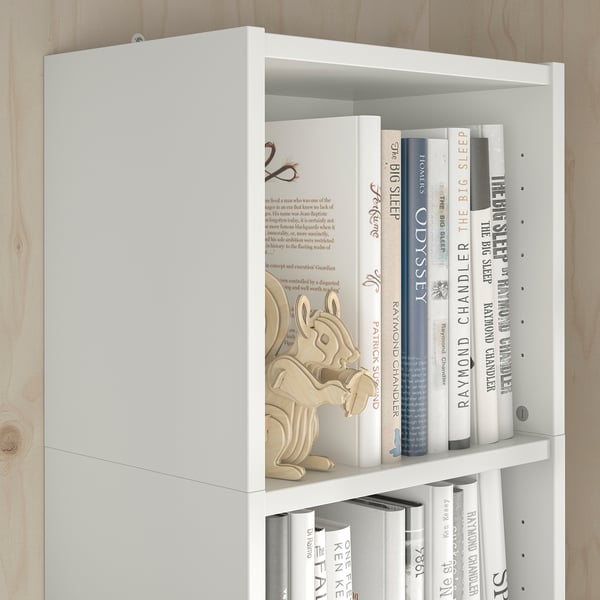 BILLY Bookcase, white, 40x28x237 cm