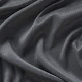 BLÅHUVA Block-out curtains, 1 pair, dark grey, 145x250 cm