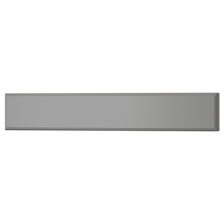 BODBYN drawer front, grey, 60x10 cm IKEA