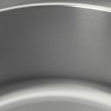 BOHOLMEN Single-bowl inset sink, stainless steel, 45 cm
