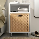 BRANÄS Basket, rattan, 32x34x32 cm
