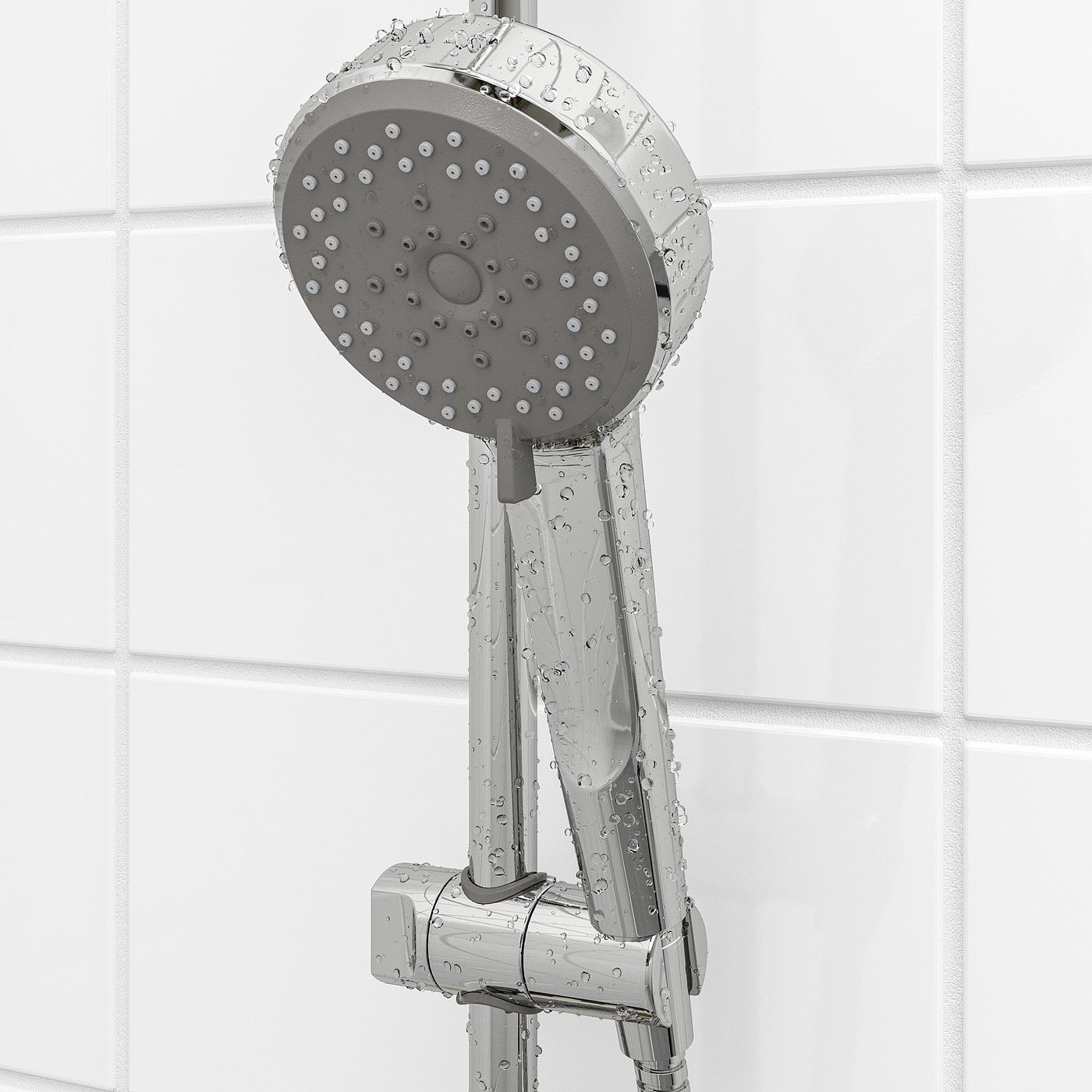 BROGRUND 5-spray handshower - chrome-plated — image 2