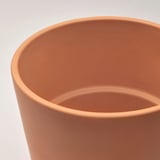 BRUNBÄR Plant pot with saucer, outdoor terracotta, 15 cm