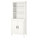 BRUSALI High cabinet with door, white, 80x190 cm