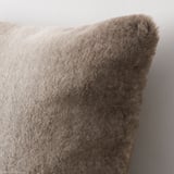 BULLERSKYDD Cushion cover, brown, 50x50 cm