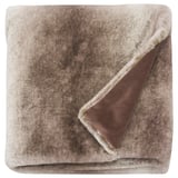 BULLERSKYDD Throw, brown, 130x170 cm