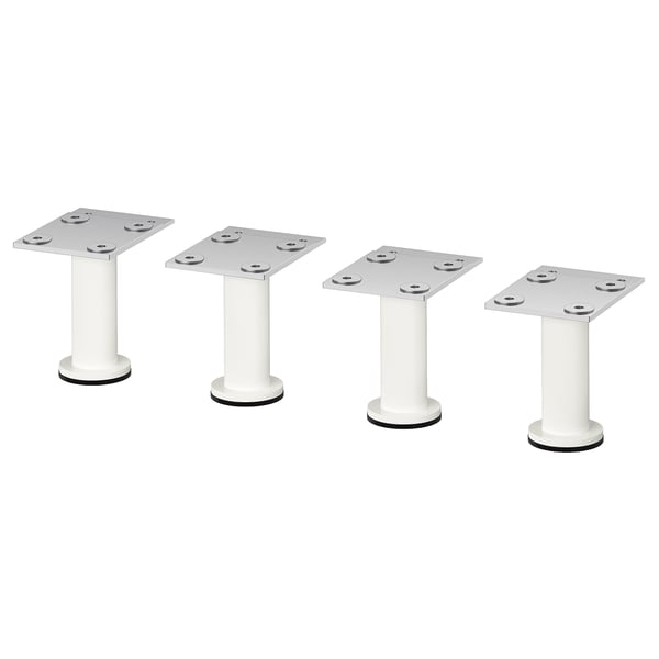 CAPITA Leg, white, 8 cm