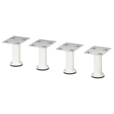 CAPITA Leg, white, 8 cm