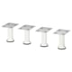 CAPITA Leg, white, 8 cm