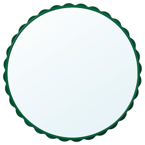 DAGGKAPRIFOL Mirror, dark green, 60 cm