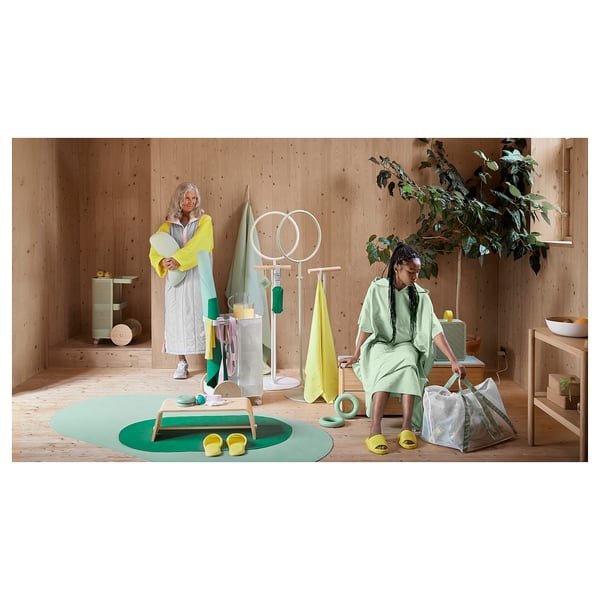 DAJLIEN Valet stand, white, 139 cm