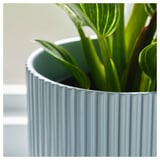 DAKSJUS Plant pot, set of 2, blue