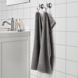 DIMFORSEN Hand towel, grey, 40x70 cm
