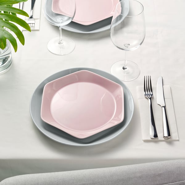 DYLIK Tablecloth, white, 145x240 cm