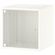 EKET Wall cabinet with glass door, white, 35x35x35 cm