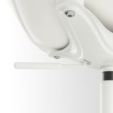 ELDBERGET / MALSKÄR Swivel chair, yellow/white