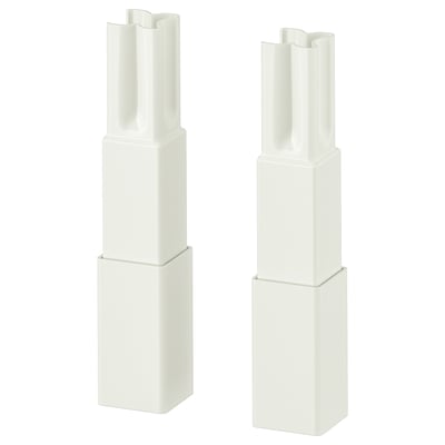 ENHET Legs f frame, white, 7.0 cm