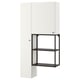 ENHET Storage combination, anthracite/white, 90x32x180 cm