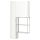 ENHET Storage combination, white/high-gloss white, 90x32x180 cm