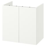 ENHET Wash-stand with doors, white, 60x42x60 cm