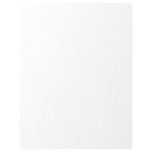ENKÖPING cabinets, white, wood-like foil, square, clean look