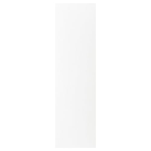 ENKÖPING, white cabinet, wood-grain foil, rectangular, modern design