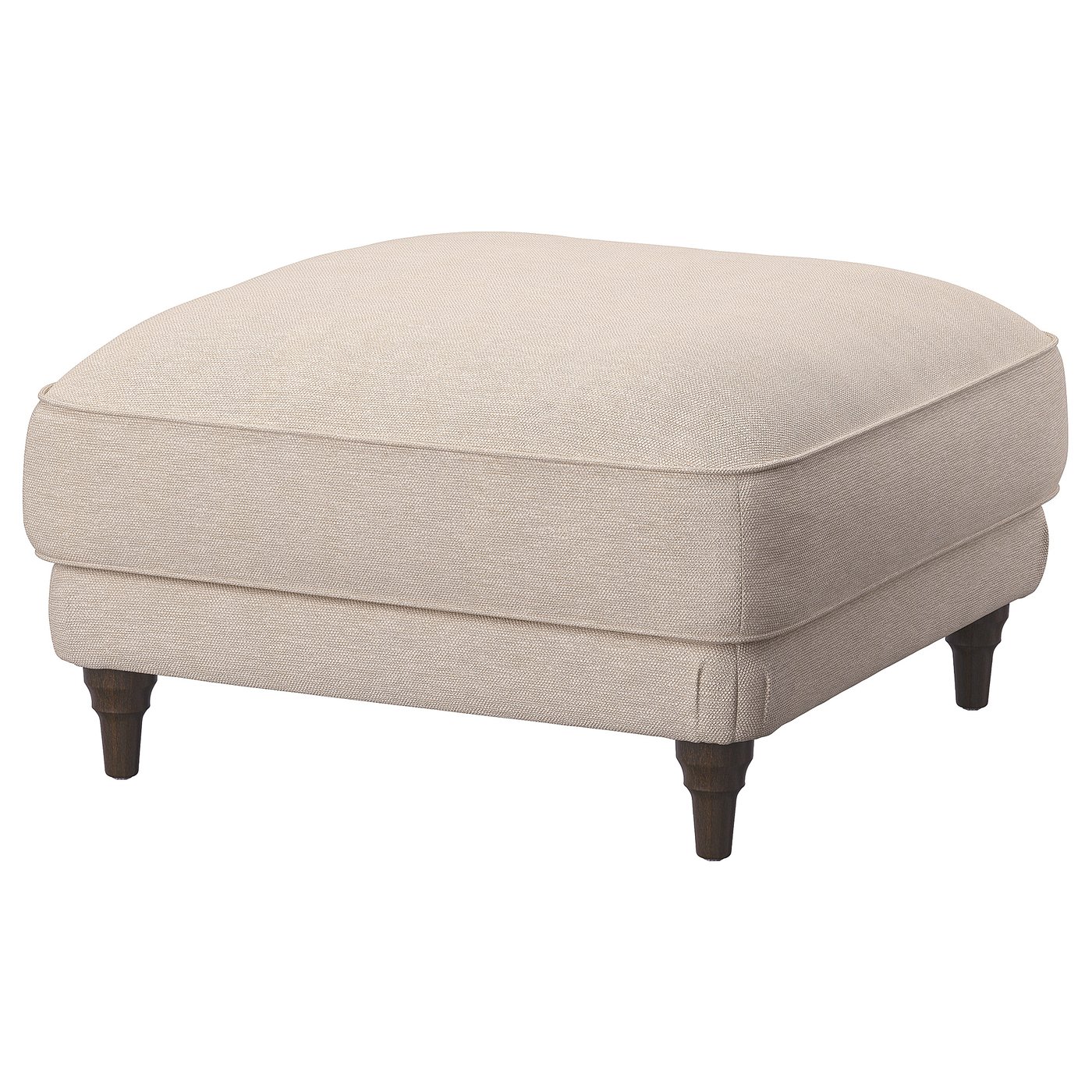 ESSEBODA footstool, Knäbäck light beige/brown IKEA Malaysia