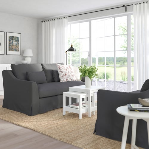 FÄRLÖV 2seat sofa Flodafors grey IKEA