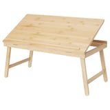 FELFRITT Laptop/bed tray, bamboo, 58x32x27 cm