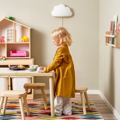 FLISAT Children's stool, pine