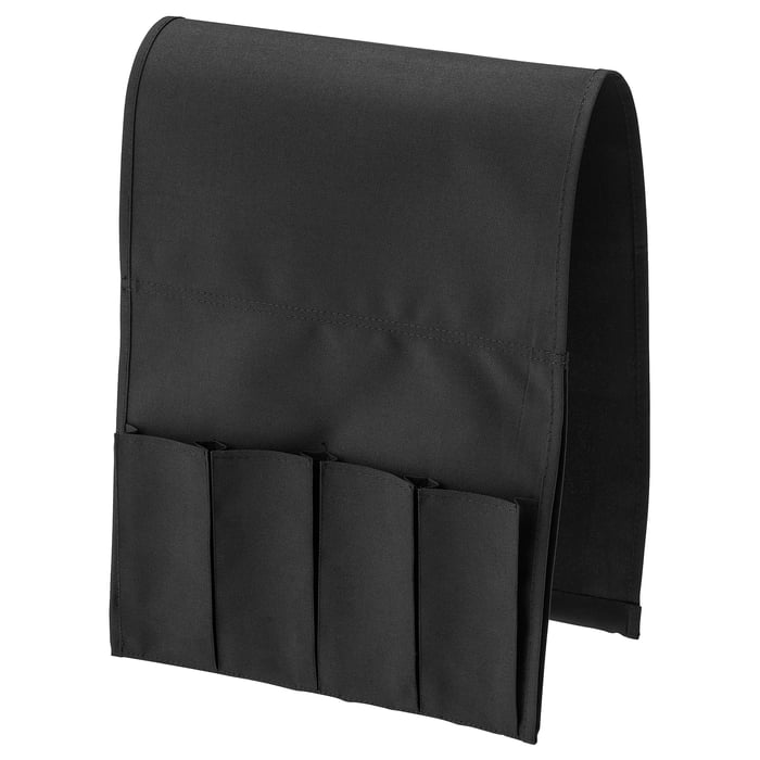 FLÖRT remote control pocket, black IKEA Malaysia