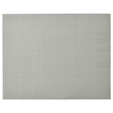 FLYGFISK Place mat, light grey, 38x30 cm