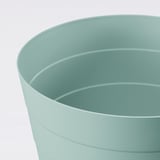 FNISS Waste bin, turquoise, 6.8 l