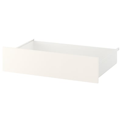FONNES Drawer, white/white, 80x57x20 cm