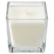FRAMFÄRD Scented candle in glass, Fresh laundry/white, 8 cm