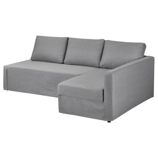 FRIHETEN Protective cover f corner so, right, Vissle grey