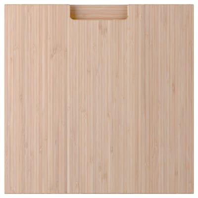 FRÖJERED Drawer front, light bamboo, 40x40 cm