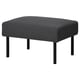 GLOSTAD Footstool, Knisa dark grey