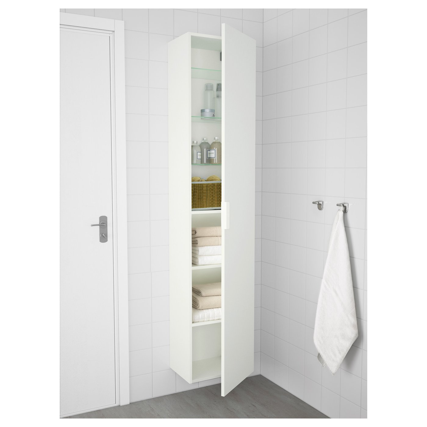 High white, 40x32x192 cm IKEA