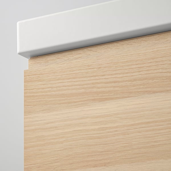 GODMORGON / ODENSVIK Wash-stand with 2 drawers, white stained oak effect/Dalskär tap, 63x49x64 cm