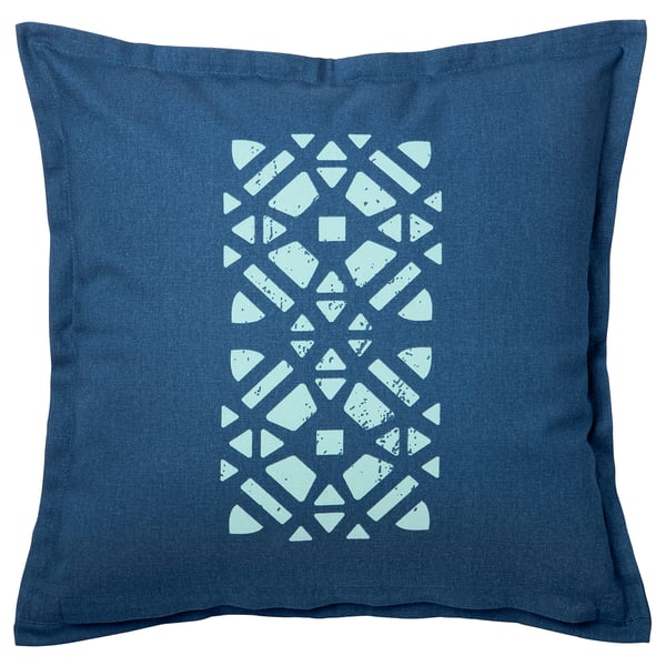 GOKVÄLLÅ Cushion cover, blue, 50x50 cm