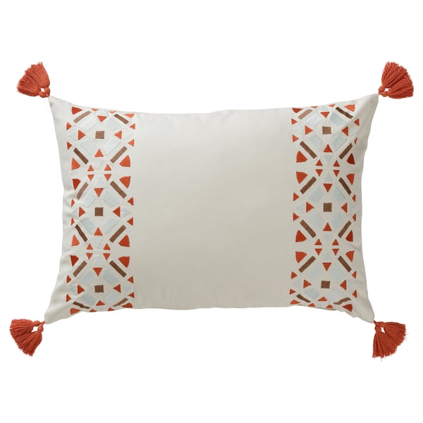 GOKVÄLLÅ Cushion cover, off-white, 40x58 cm