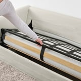 GRÖNLID 2-seat sofa-bed, Inseros white