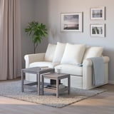 GRÖNLID 2-seat sofa-bed, Inseros white