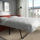GRÖNLID 2-seat sofa-bed, Ljungen light red