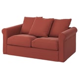 GRÖNLID 2-seat sofa, Ljungen light red