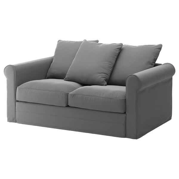 GRÖNLID 2-seat sofa, Ljungen medium grey
